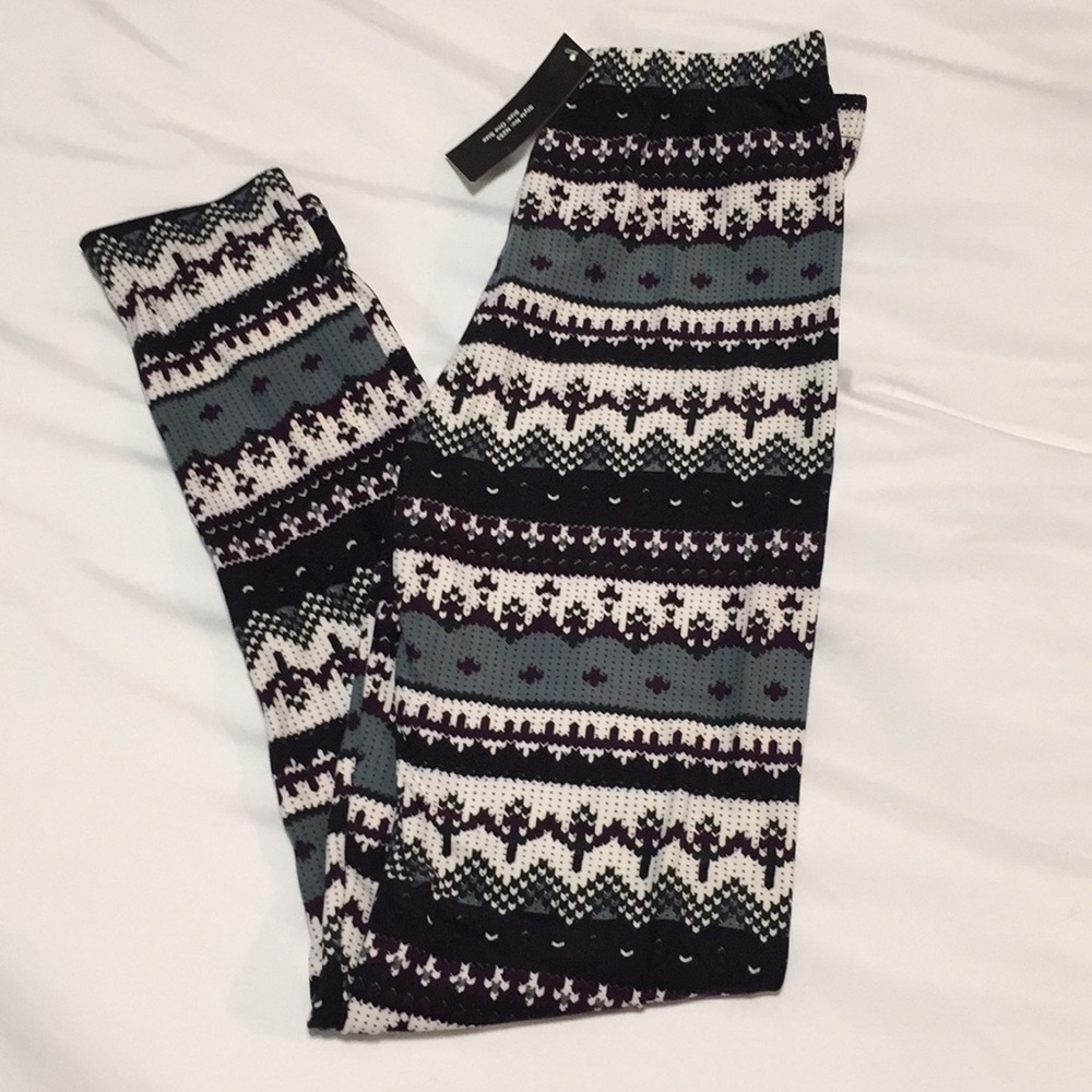 Patterned leggings